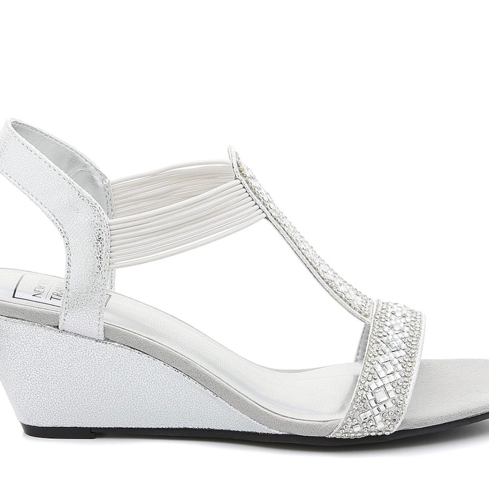 BADGETASTIC WEDGE SANDAL